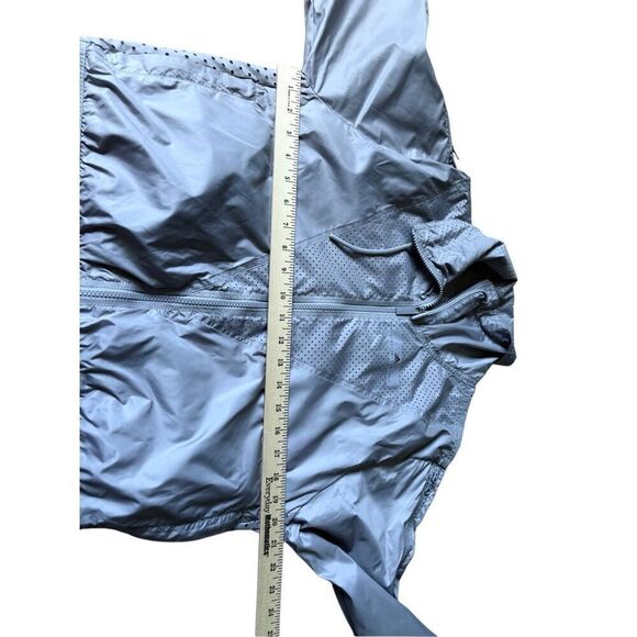 Stella McCartney x Adidas Barricade Bomber Full Zip Jacket size S Gray Silver - Picture 5 of 15